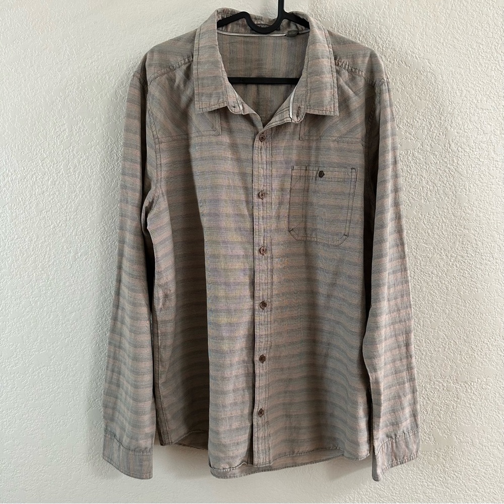 Toad&Co Men’s Long Sleeve Button Down Shirt – Size L
